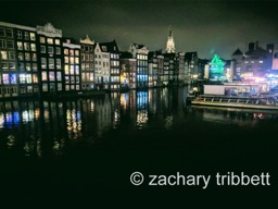 Nightime on Amsterdam Canals