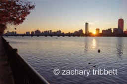 A Boston Sunrise over the Charles River