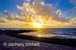 Sunrise Over Inch Beach, Florida