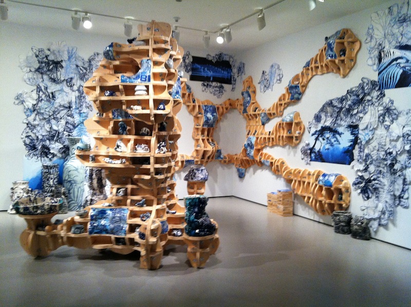 Blue and White Exhibit at Boston MFA